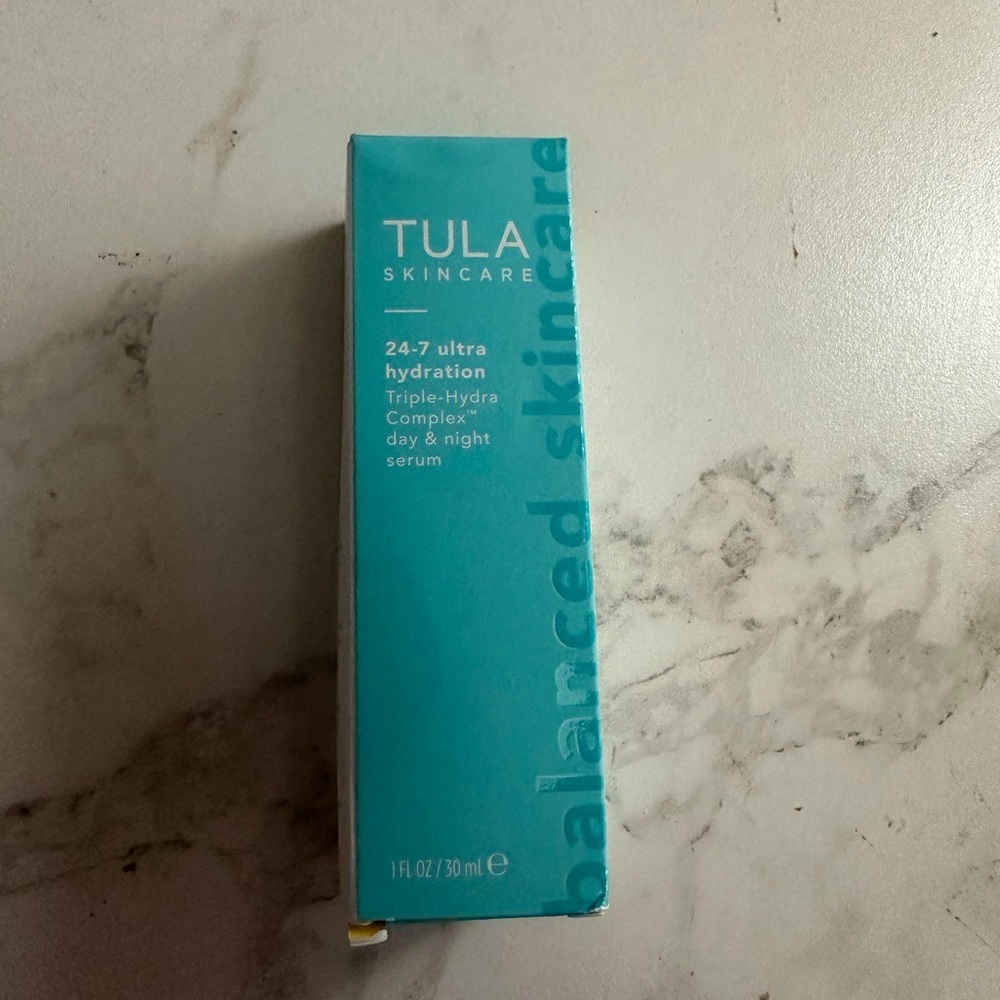 Tula skincare 24-7 hydration day and night serum. Never used or opened